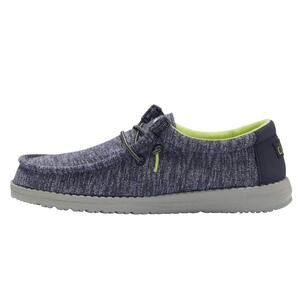 HEYDUDE BOY'S WALLY YOUTH DOODLE SIZE 11 | BOY’S SHOES | BOY'S LACE UP LOAFERS |